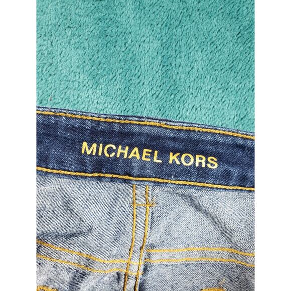 Michael Kors Jeans Size 6 Womens Blue Pants Denim Mid Rise Skinny - Picture 3 of 13